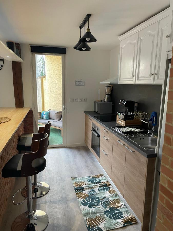Appartement En Rez De Jardin Tout Equipe Fleurance Exteriör bild